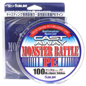 SUNLINE CAST AWAY MONSTER BATTLE PE 80LB 300MT