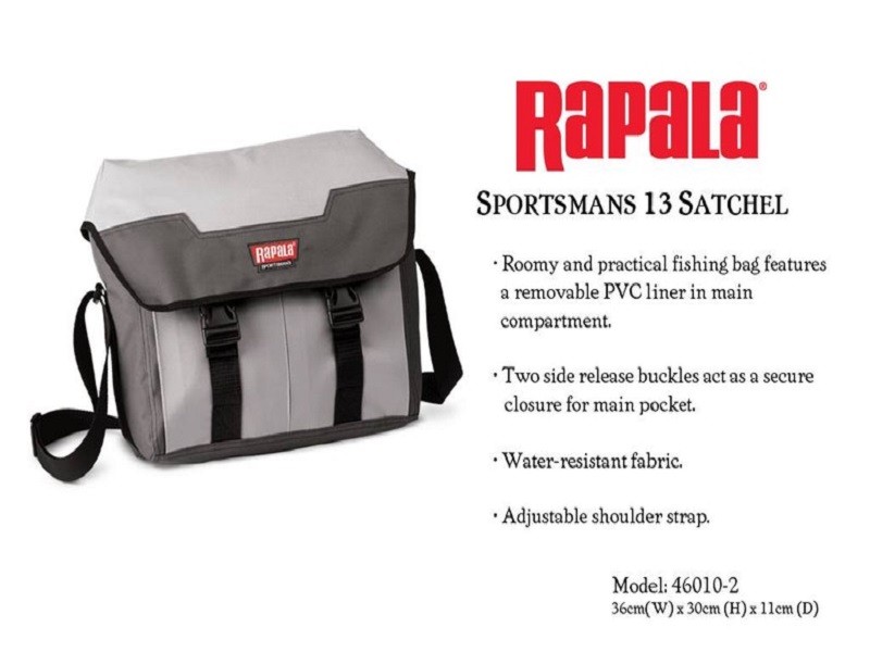 RAPALA SPORTSMAN'S SATCHELL 13 RAPALA SPORTSMAN'S SATCHELL 13