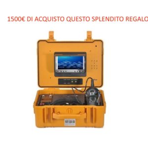 SU 1500 € DI ACQUISTO OMAGGIO Telecamera Subacquea B/N da 6"