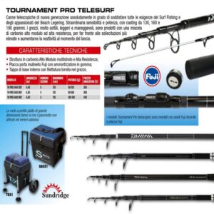 DAIWA TOURNAMENT PRO TELESURF 160 GR MT. 4,40