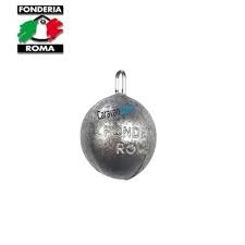 PIOMBO SFERA CON ANELLO INOX