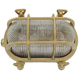 Tartaruga Ovale in Ottone Lucido