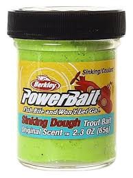 TROUT BAIT SINKING COL. SPRING LIME GREEN