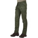 Pantalone Casual Imbottito Verde