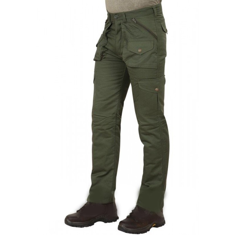 Pantalone Casual Imbottito Verde Pantalone Casual Imbottito Verde
