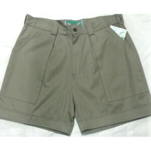 Bermuda Cotone Verde Militare
