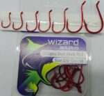 AMI OCTOPUS BEAK HOOK RED CF 10PZ