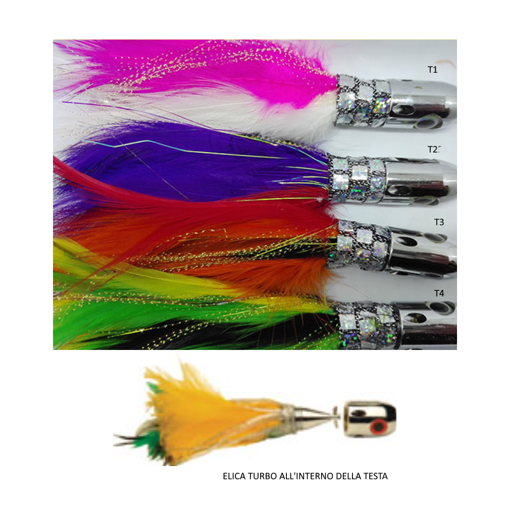 TENTATOR PIUMA ELICA JET 115GR MM.160 TENTATOR PIUMA ELICA JET 115GR MM.160