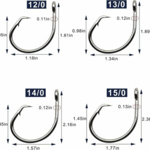 MUSTAD AMI CIRCLE 39960D (made in Norvegia ) cf.10pz