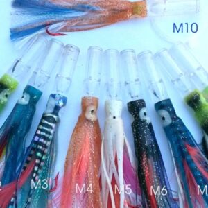 BUBLE JET 13CM MONTATI CON AMO RED 3/0