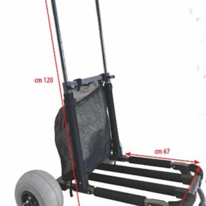 CARRELLO SURF DA SABBIA Ruote Gonfiabili