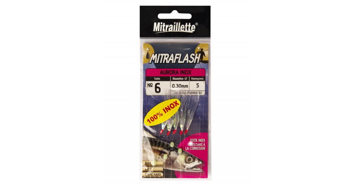 6181_ragot_sabiki_mitraillette_mitraflash_aurora_inox MITRAFLASH AURORA INOX - immagine 1