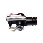 Sigal Testata linea roller fucili tubo NERA , Stopper nuovo inox tubo