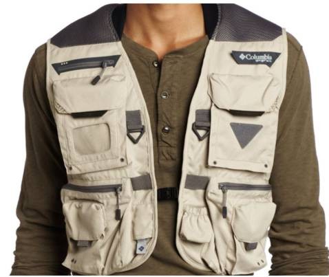 COLUMBIA HENRY'S FORK VEST COLUMBIA HENRY'S FORK VEST