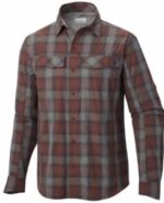 COLUMBIA CAMICIA SILVER RIDGE PLAID LONG SLEEVE SHIRT
