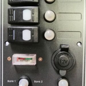 PANNELLO 3+2 SWITCH TESTER & PRESA