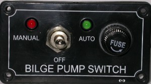 PANNELLO INTERRUTTORE POMPA SENTINA