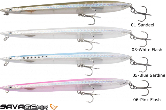 SAVAGE SANDEEL SURF WALKER 185MM SAVAGE SANDEEL SURF WALKER 185MM