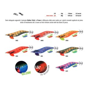 JATSUI RUSH EGI RUBBER PRAWN 3.0