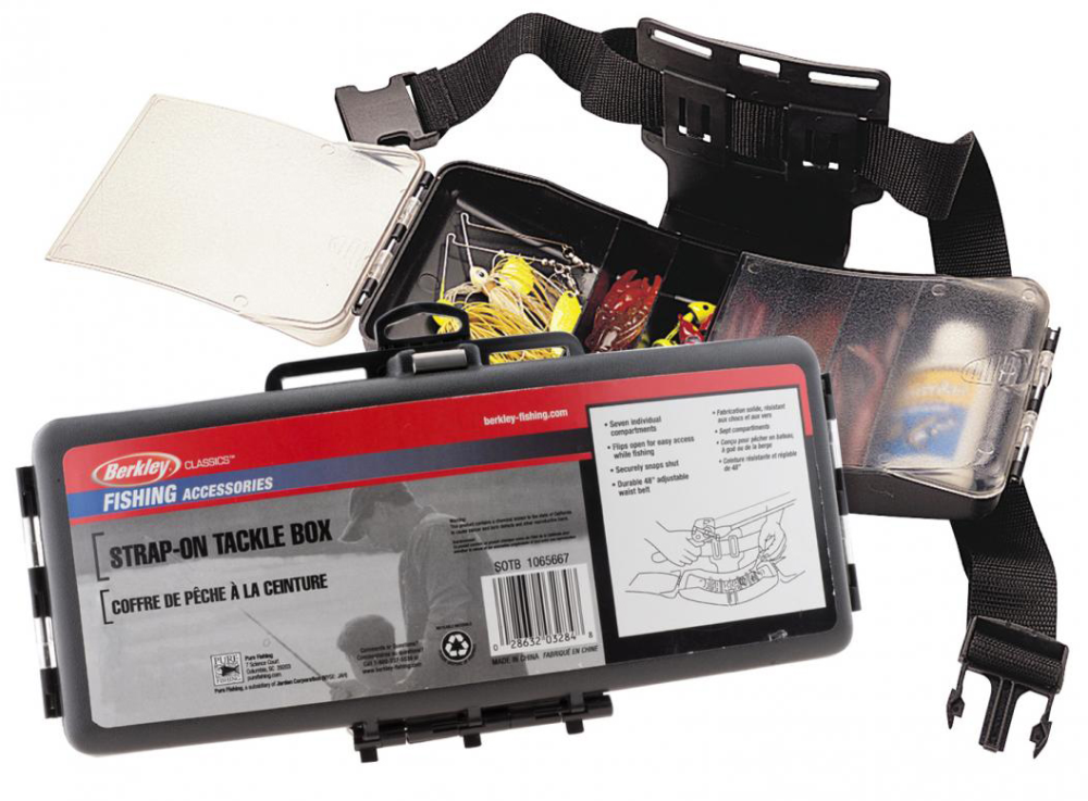 BERKLEY STRAP - ON TACKLE BOX BERKLEY STRAP - ON TACKLE BOX