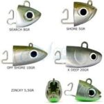 FIIISH BLACK MINNOW TESTE TAGLIA 2 CF.2PZ