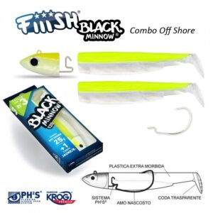 FIIISH BLACK MINNOW TAGLIA 3 120MM