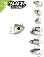 FIIISH BLACK MINNOW TESTE TAGLIA 3
