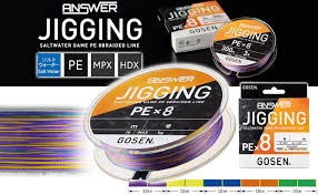 GOSEN ANSWER JIGGING MULTICOLOR 40LB