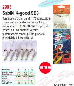 SABIKI K-GOOD SB3 RED