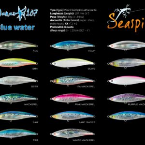 SEASPIN JANAS 107 BLUE WATER 39 GR