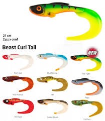 ABU GARCIA BEAST CURL TAIL 17 CM