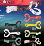THE KRAKEN 7" + JIGHEAD 35 GR AMO 10/0