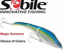 SEBILE MAGIC SWIMMER 228mm 120 GR SLOW SINKING
