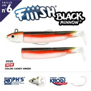 FIIISH BLACK MINNOW TAGLIA 6 200MM