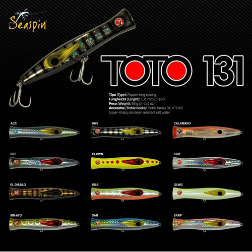 SEASPIN TOTO 131 36GR SEASPIN TOTO 131 36GR