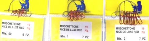 MOSCHETTONE DE LUXE RED MOSCHETTONE DE LUXE RED