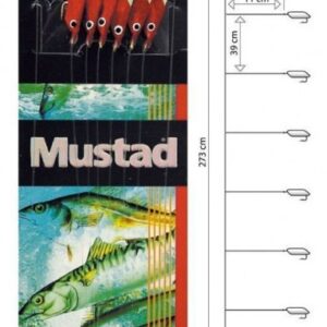 MUSTAD PISCATOR X-RED SABIKI T93