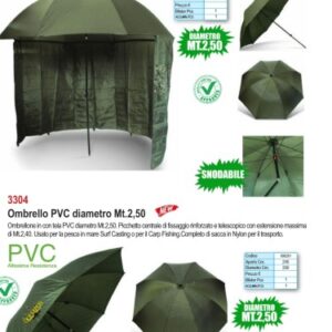 OMBRELLONE + TENDA CERNIERATA IN PVC