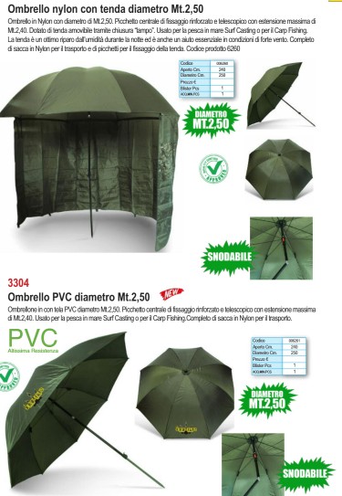 OMBRELLONE + TENDA CERNIERATA IN PVC OMBRELLONE + TENDA CERNIERATA IN PVC