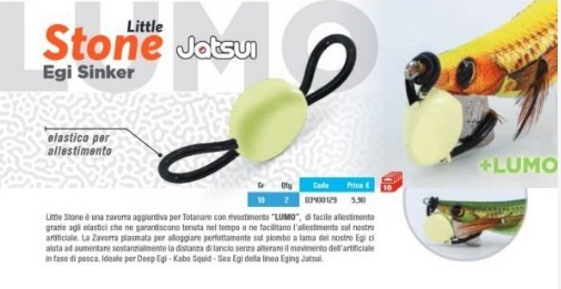 JATSUI LITTLE STONE EGI SINKER 10GR JATSUI LITTLE STONE EGI SINKER 10GR