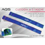 AQS CUSTODIA MORBIDA PORTACANNA A 3 TASCHE X 1 CANNA