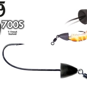 OMTD OJ700S T-TROUT SWIVEL JIGHEAD