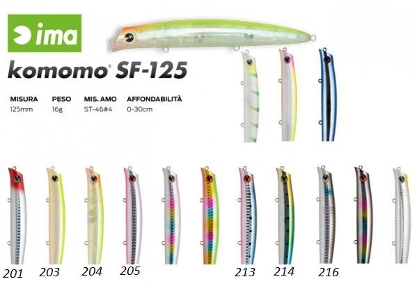 IMA KOMOMO SF - 125 GR.16 IMA KOMOMO SF - 125 GR.16