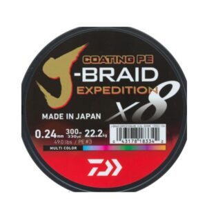 DAIWA J-BRAID EXPEDITION MULTICOLOR