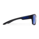PELAGIC SHARK BITE MATTE SUNGLASSES BLACK AQUA