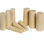 Turafalle 10 coni in legno 8-38 mm