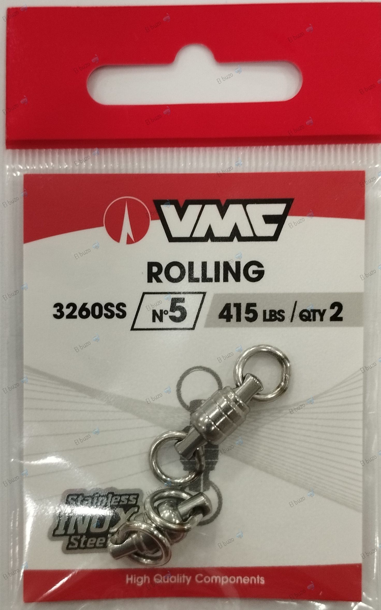 VMC 3260BN ROLLING INOX CF 3 PZ 54KG VMC 3260BN ROLLING INOX CF 3 PZ 54KG