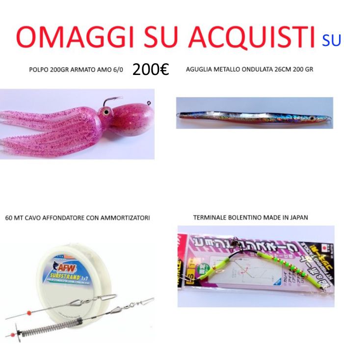 SU 200€ DI ACQUISTO OMAGGIO A SCELTA SU 200€ DI ACQUISTO OMAGGIO A SCELTA