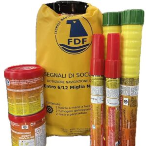KIT SEGNALI DI SOCCORSO ENTRO 6/12/50MIGLIA