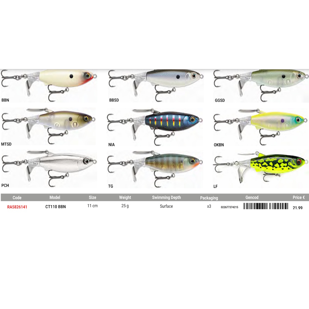 ct110 RAPALA CLAPTAIL 110 - immagine 1